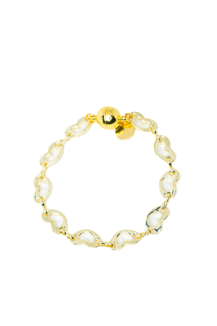 Heartline Bracelet - Metallic Moonlight