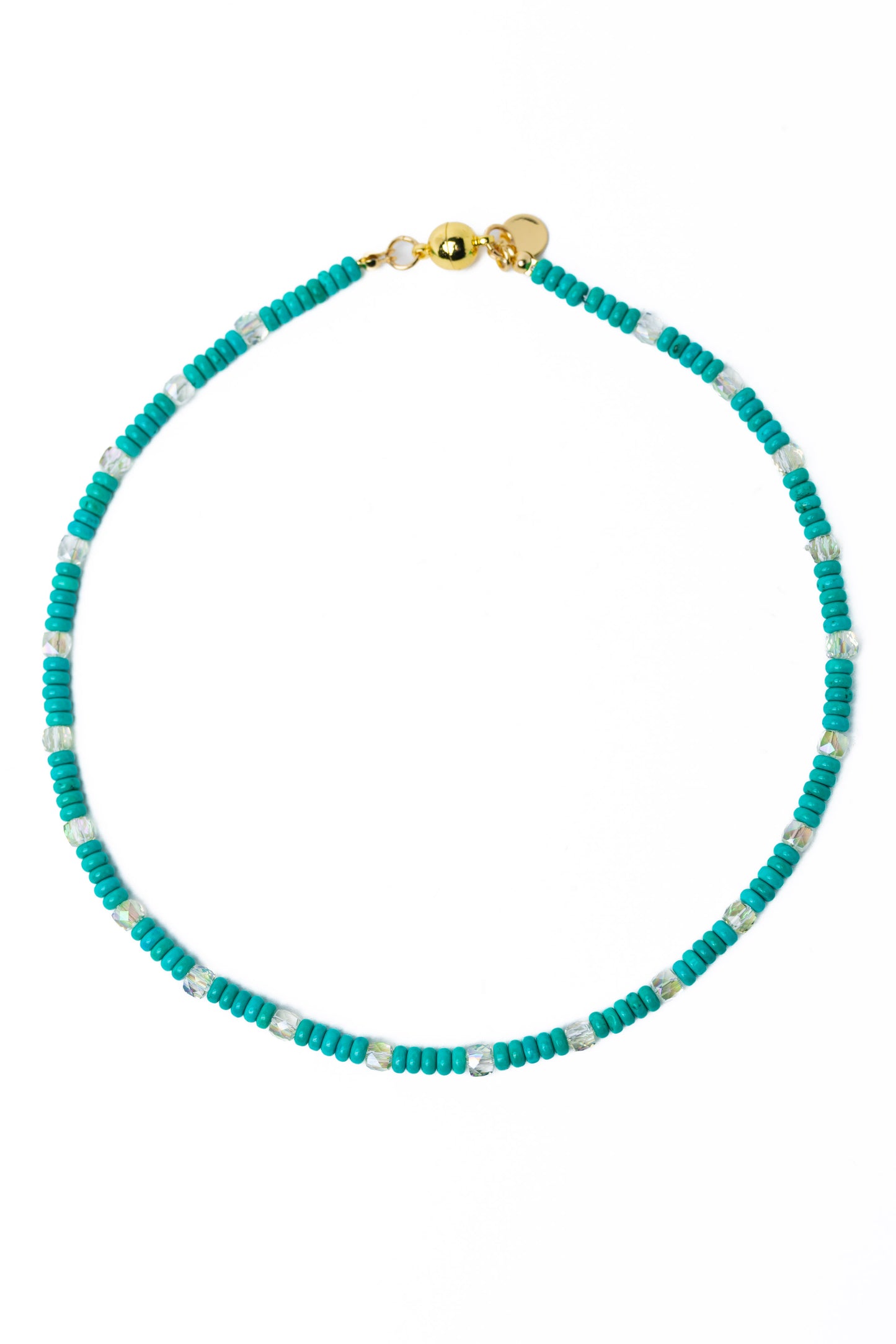 Western Belle Necklace - Aqua