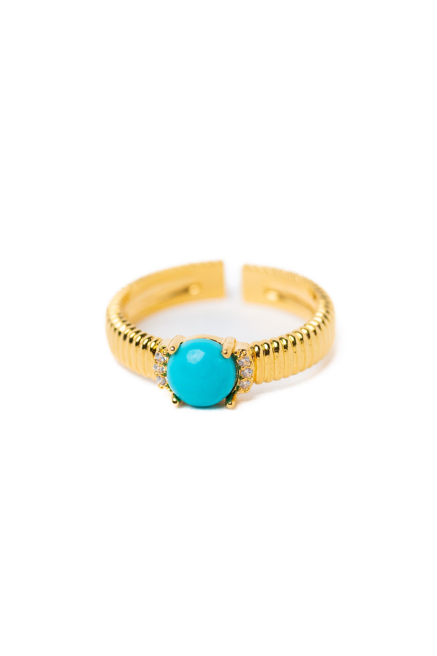 Jessie Ring - Gold Turquoise