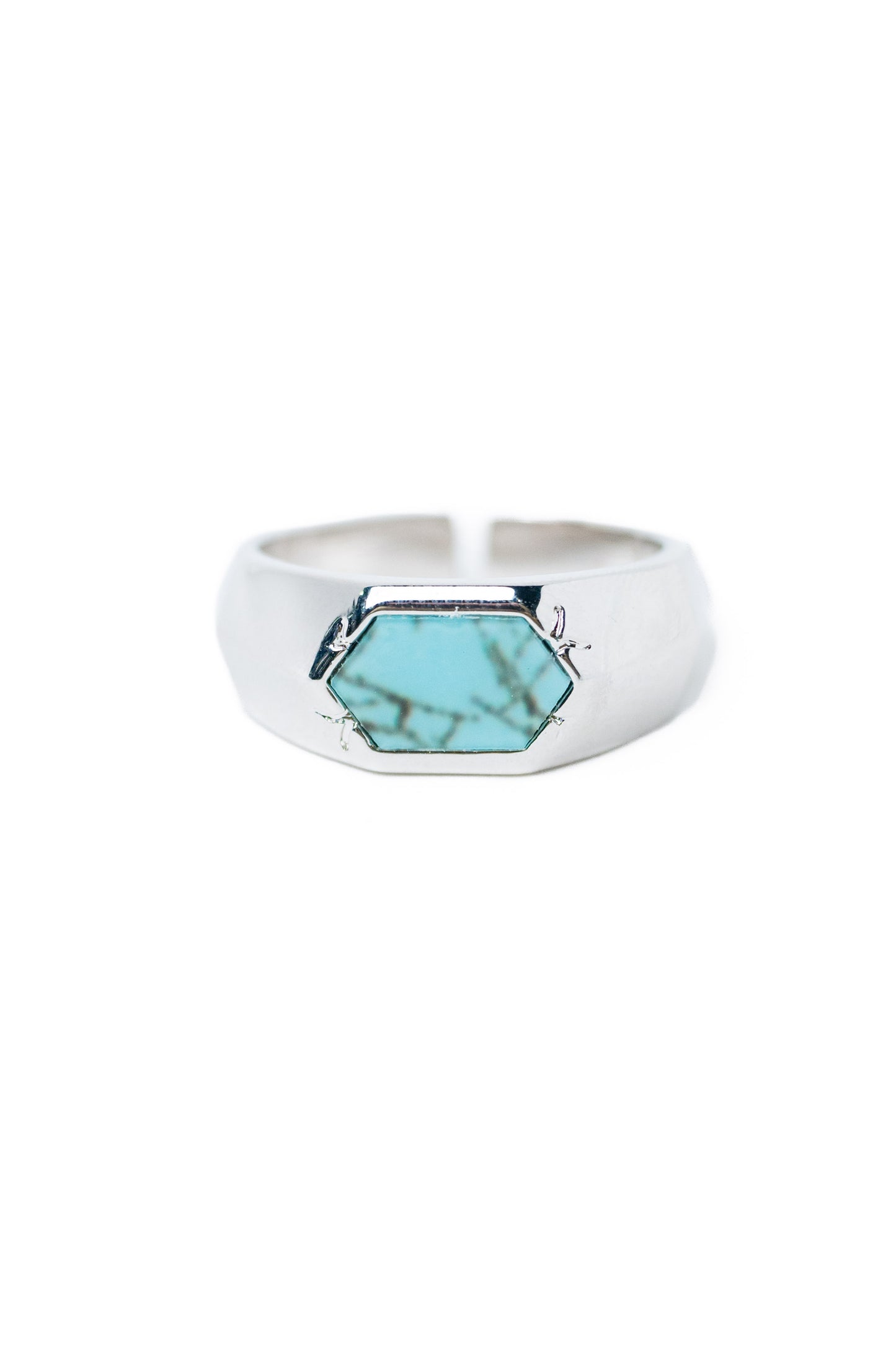 Rodeo Queen Ring - Silver Turquoise