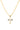 La Perla Cross Necklace - Gold