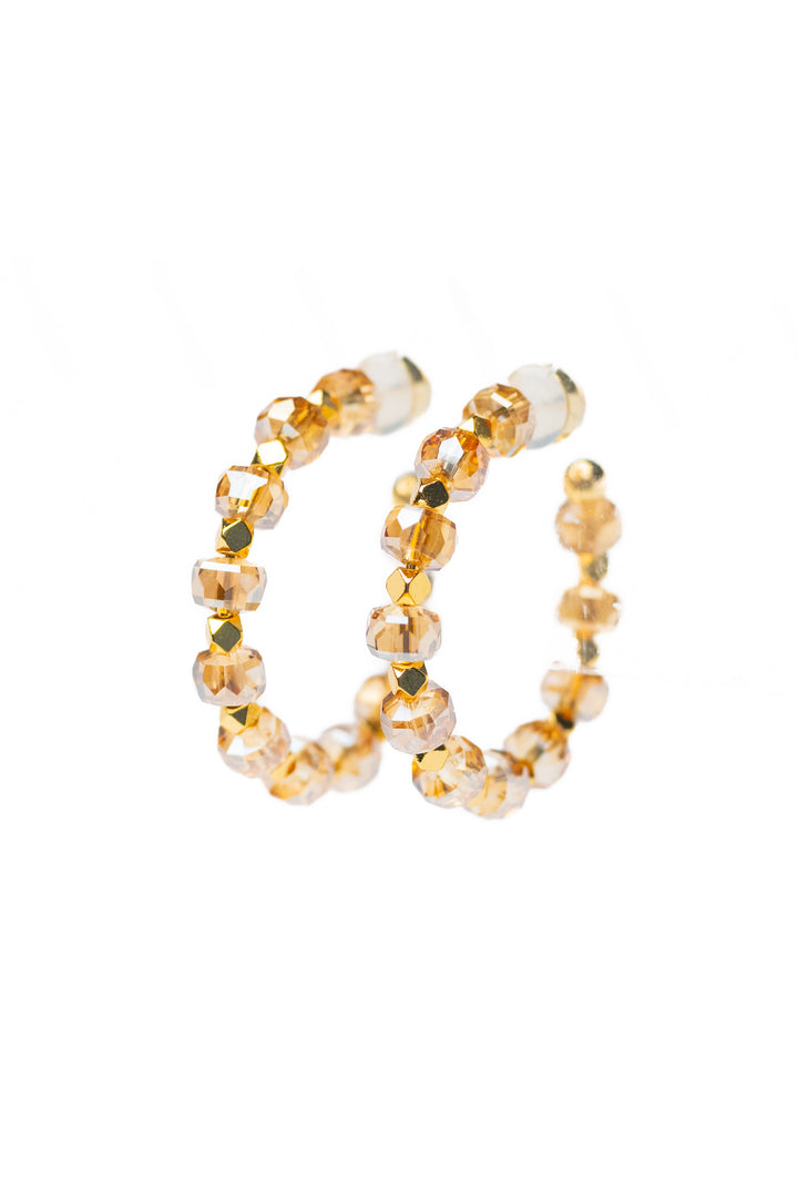 Wild Thoughts Earrings - Champagne