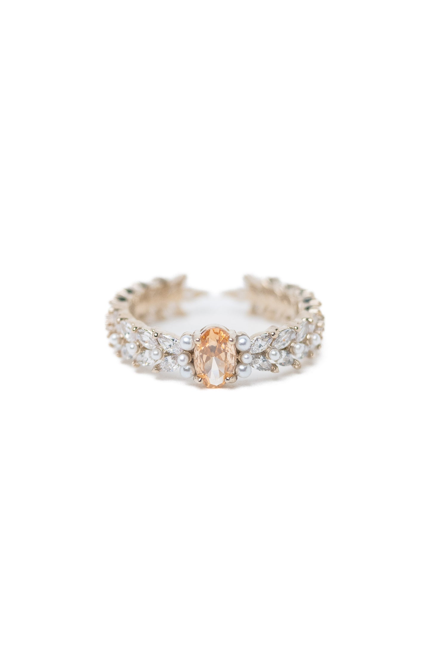 Dew Kiss Ring - Linen Champagne