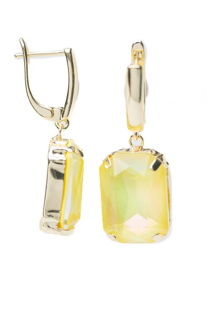 Lilla Earrings - Metallic Moonlight Marshmallow Swirl