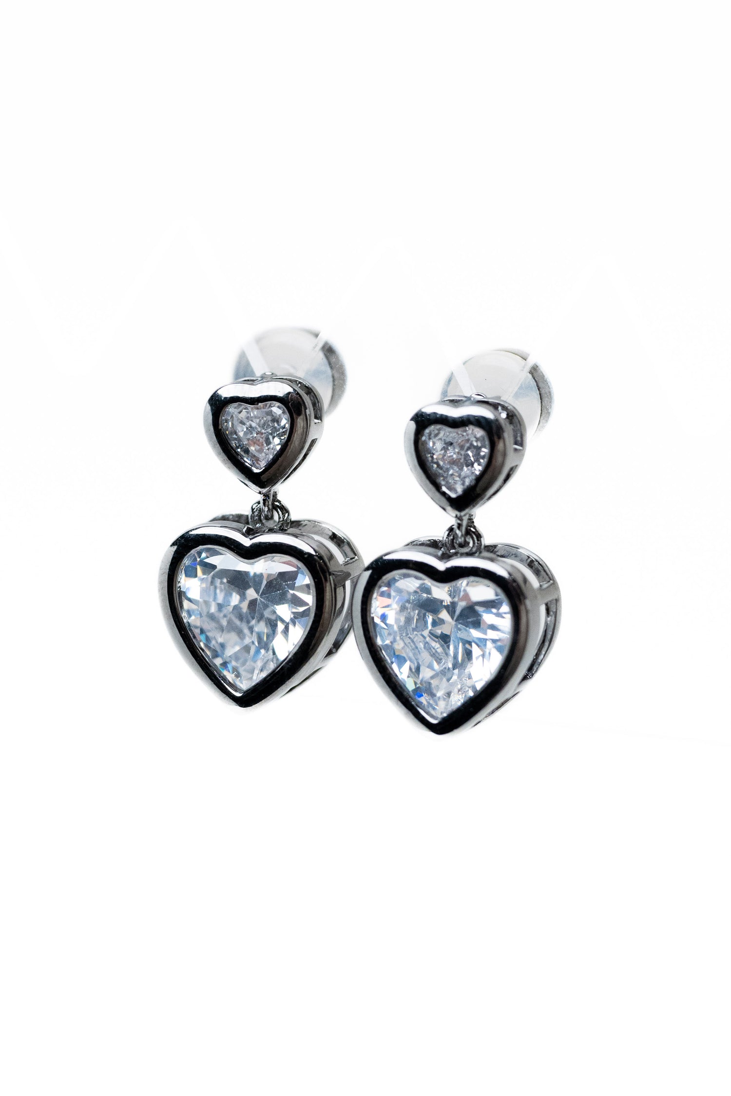 Callista Earrings - Gunmetal