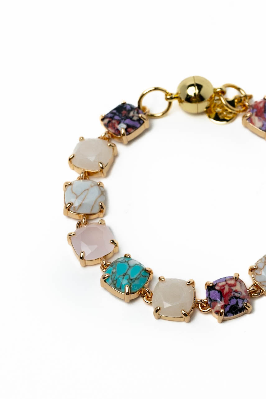 Lavender Breeze Bracelet - Gold