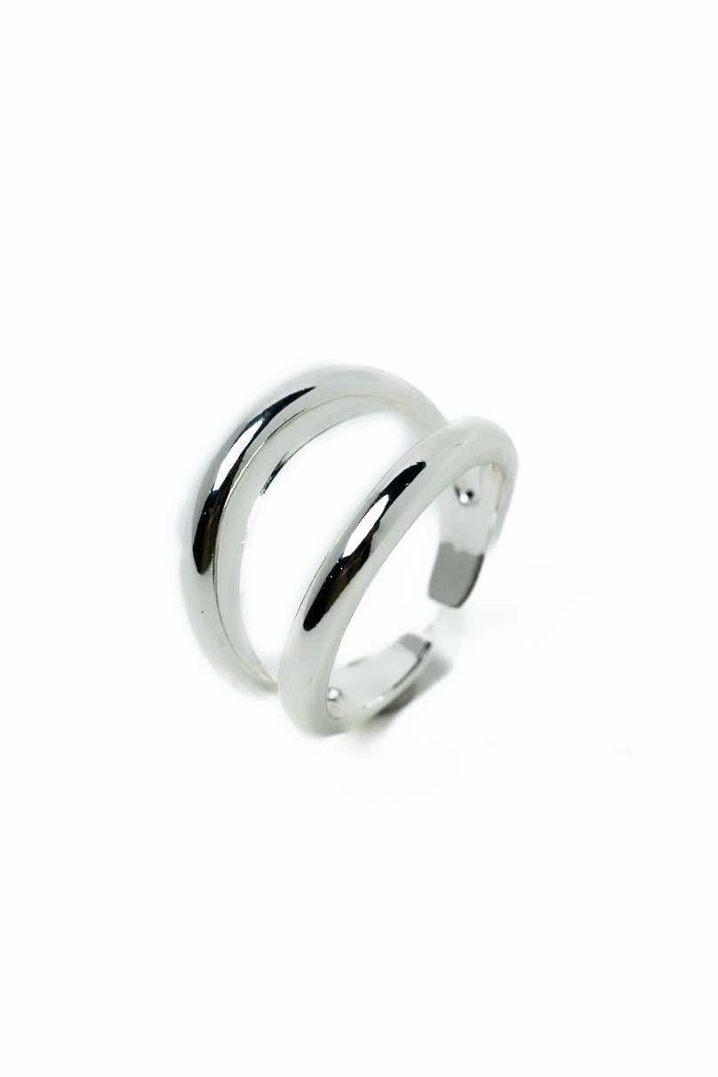 Noa Ring - Liquid Metallic Pearl White