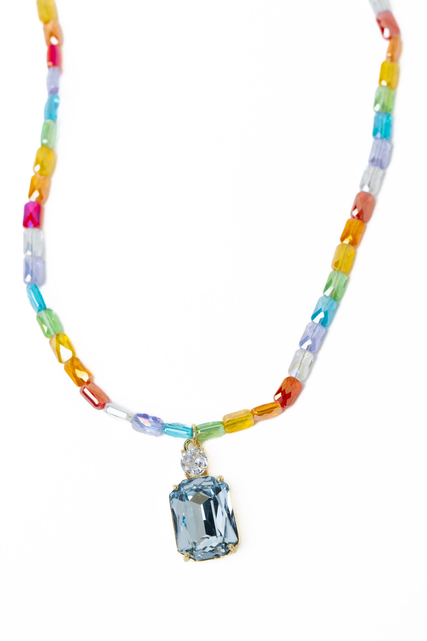 Amira Zoe Necklace - Gold Mutli