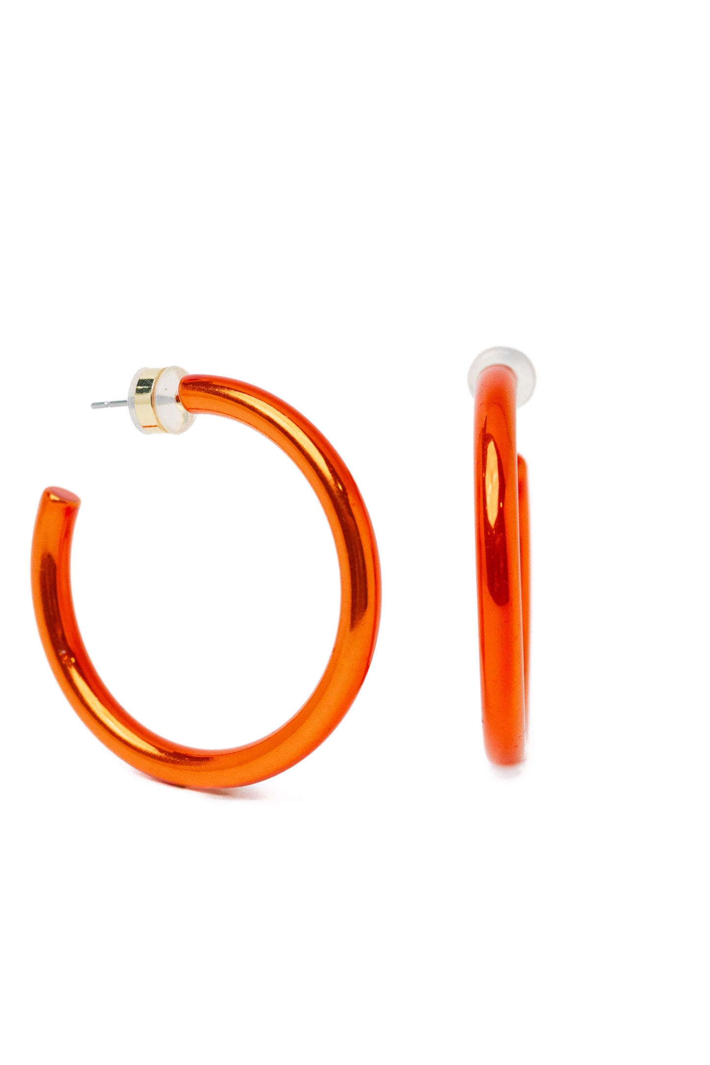 Josefina Earrings Small - Tangerine