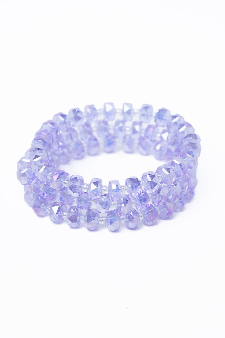 Wild Thoughts Bracelet Set - Lilac