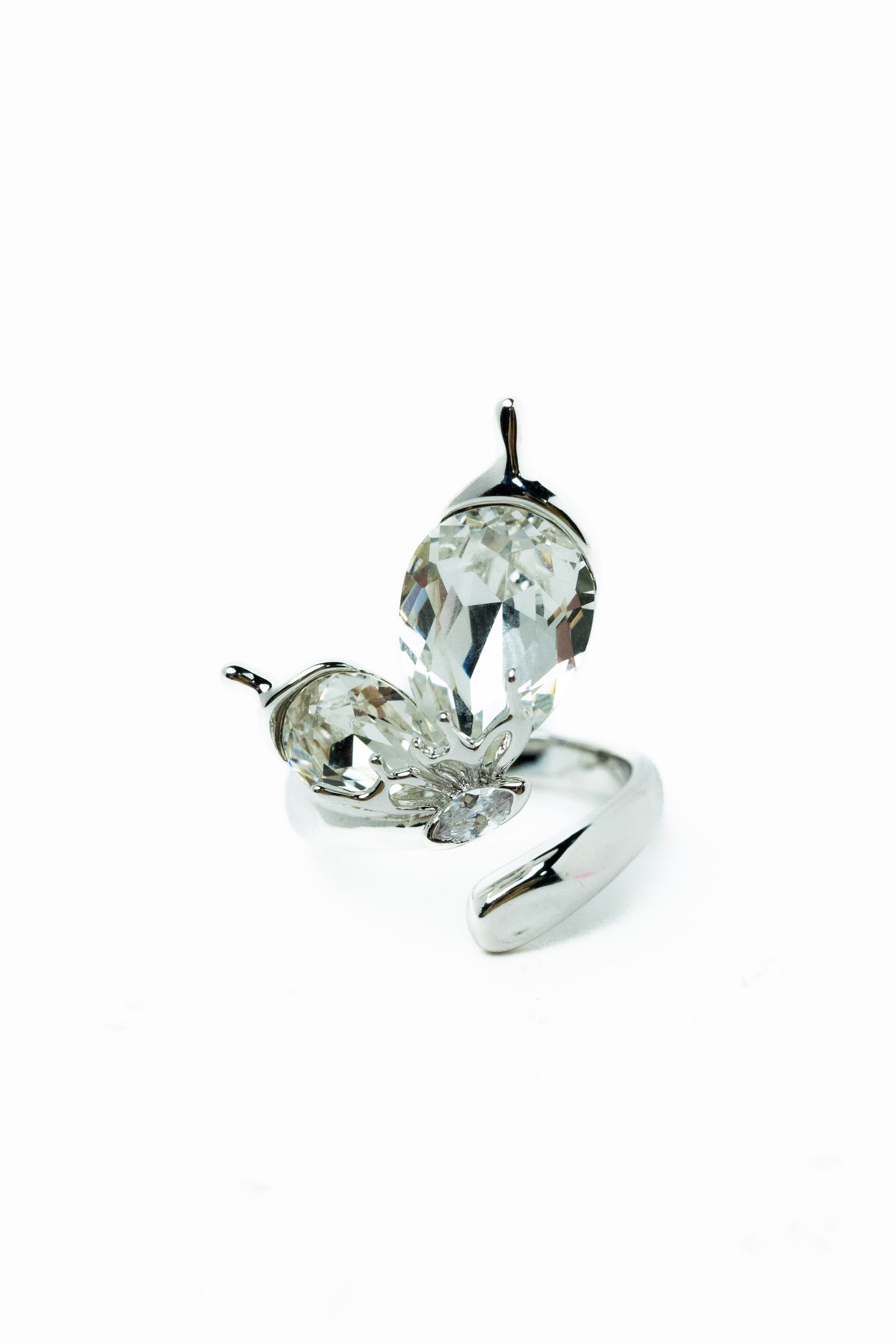Midnight Ring - Silver White