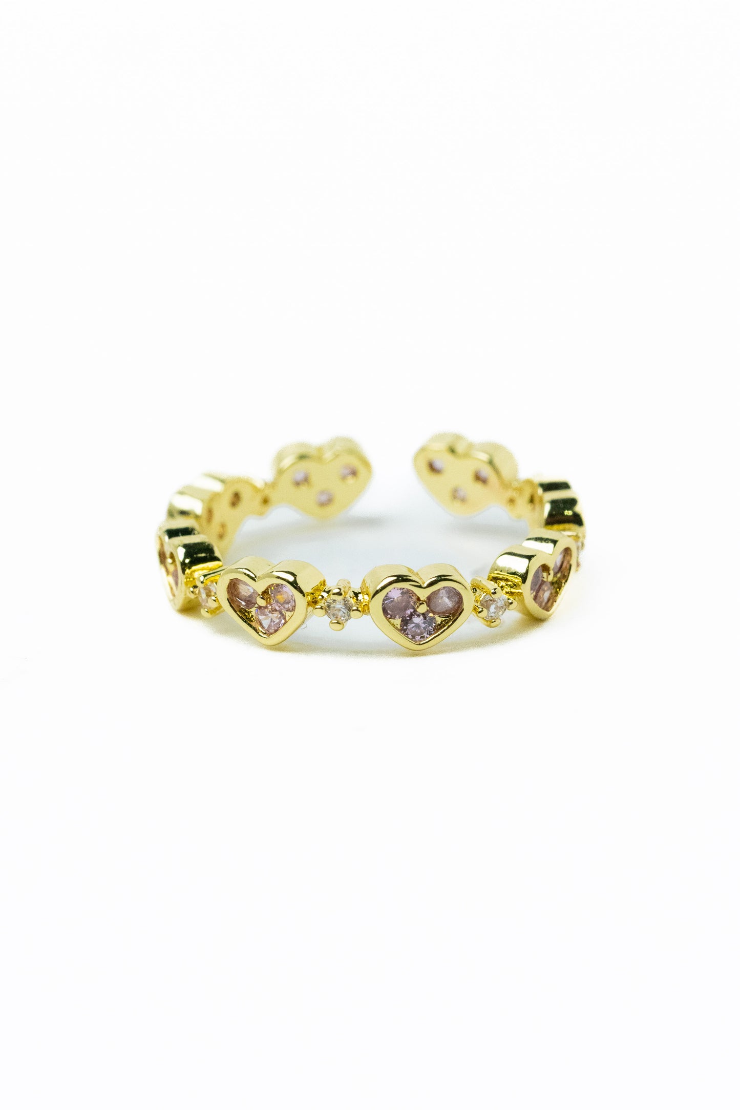 Amor Ring - Metallic Moonlight Pink