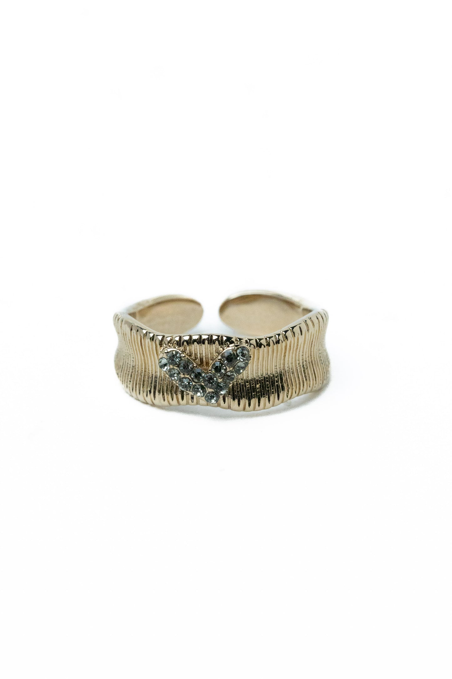Paris Ring - Metallic Linen