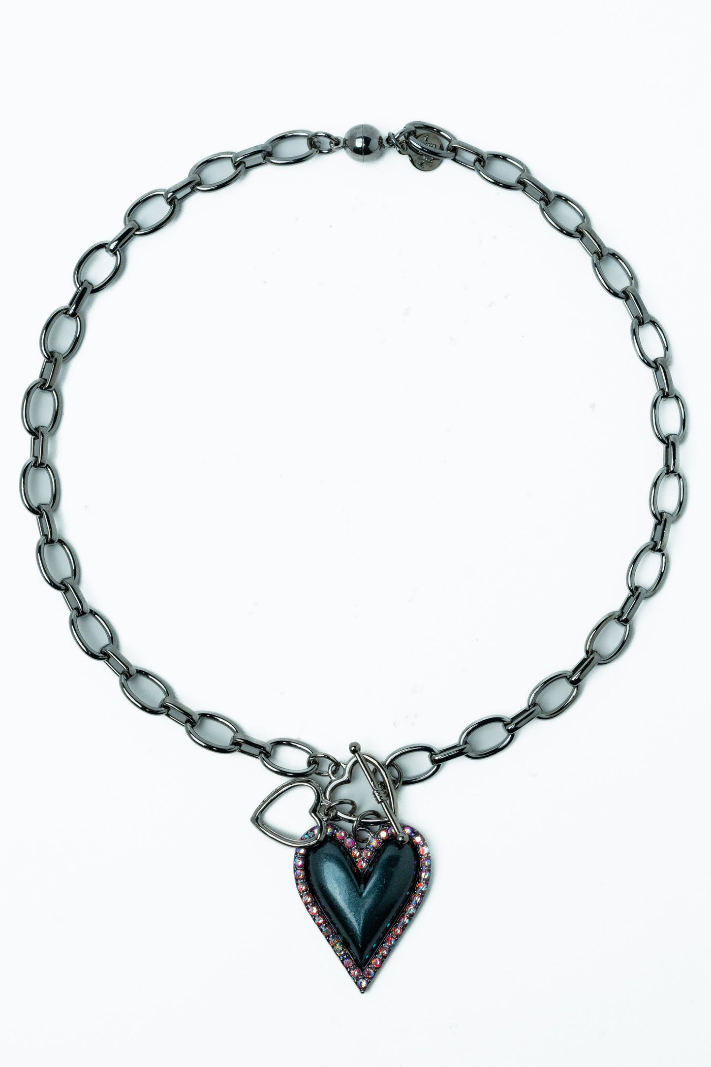 If You Wanna Be My Lover Necklace - Gunmetal