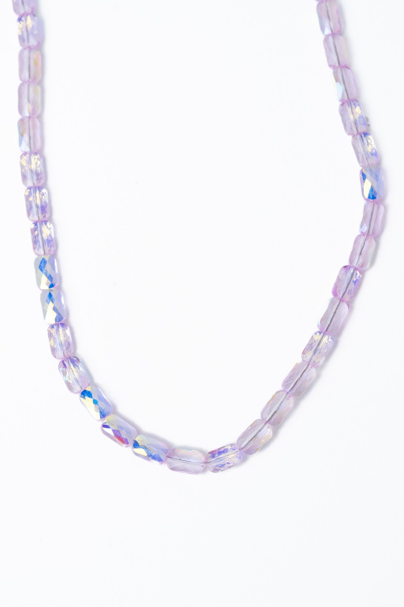 One More Try Necklace - Lavender Mist