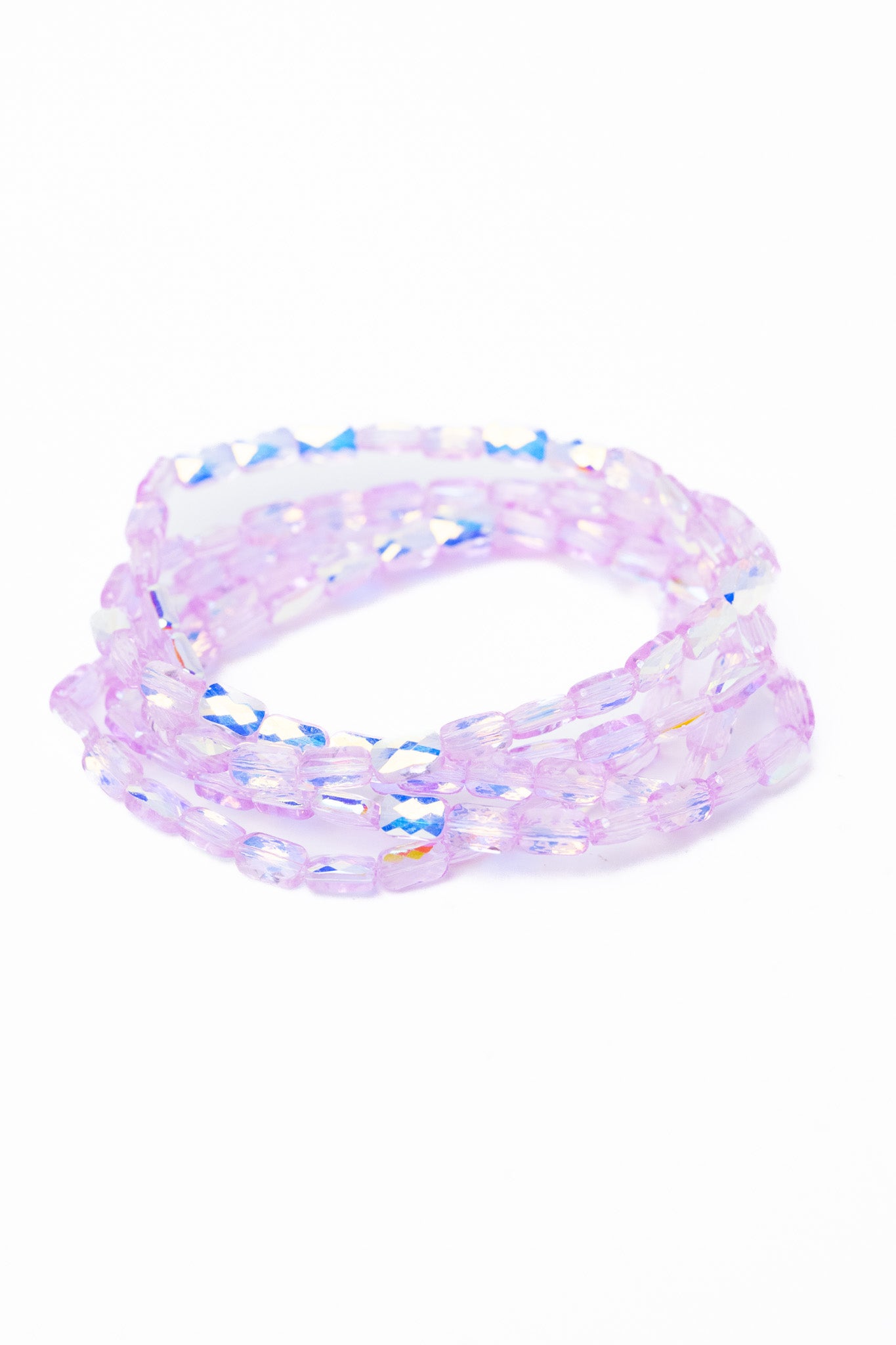 One More Try Bracelet Set - Lavender Mist