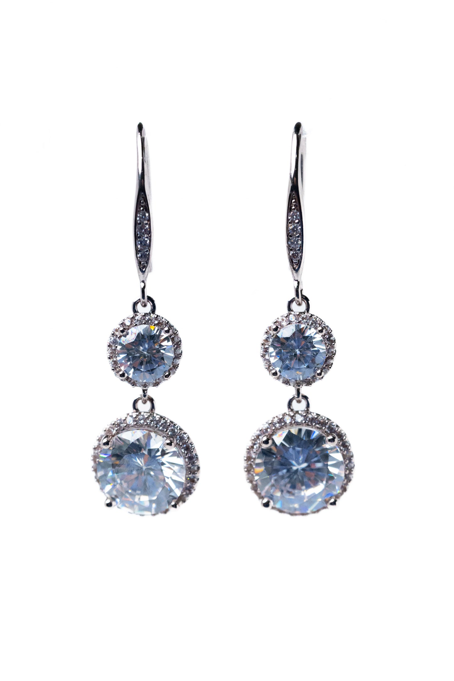Betty James Earrings - Metallic Platinum