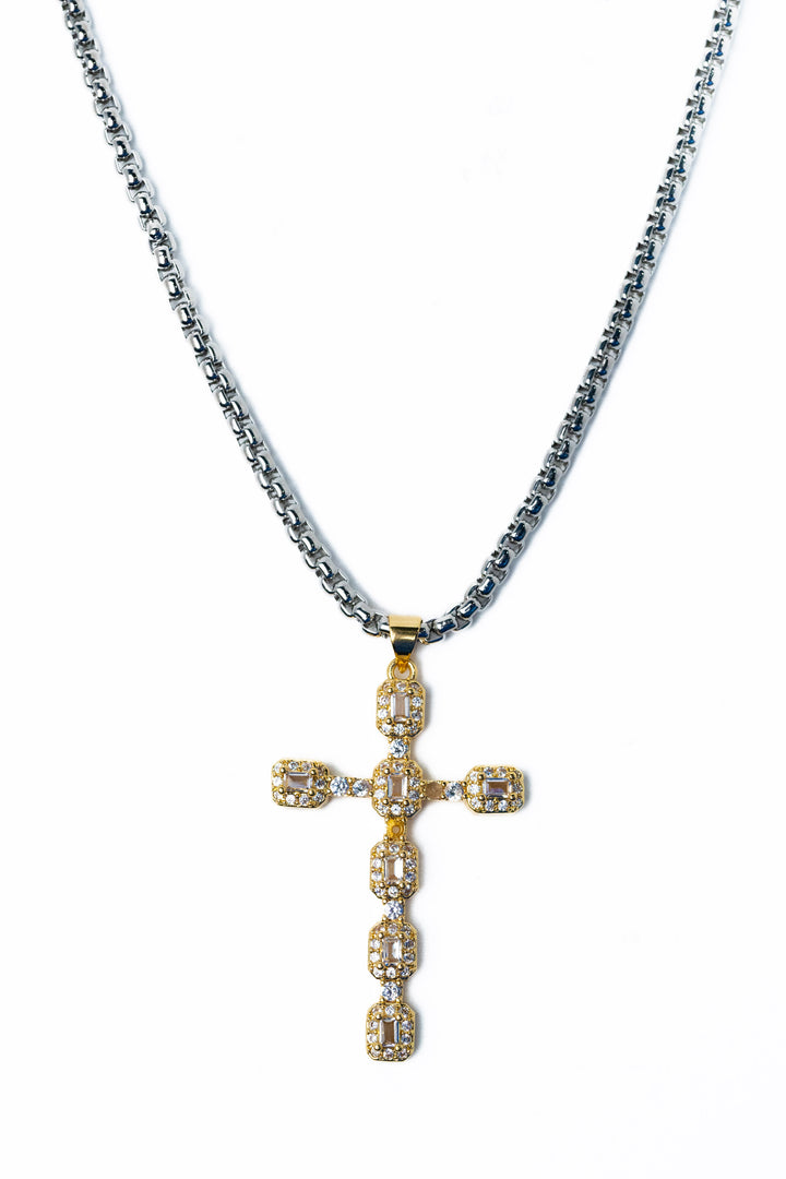 My Faith Necklace - Silver Gold