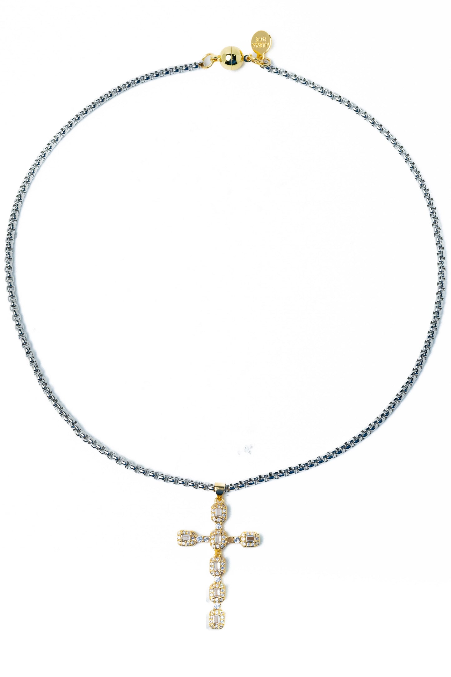 My Faith Necklace - Silver Gold