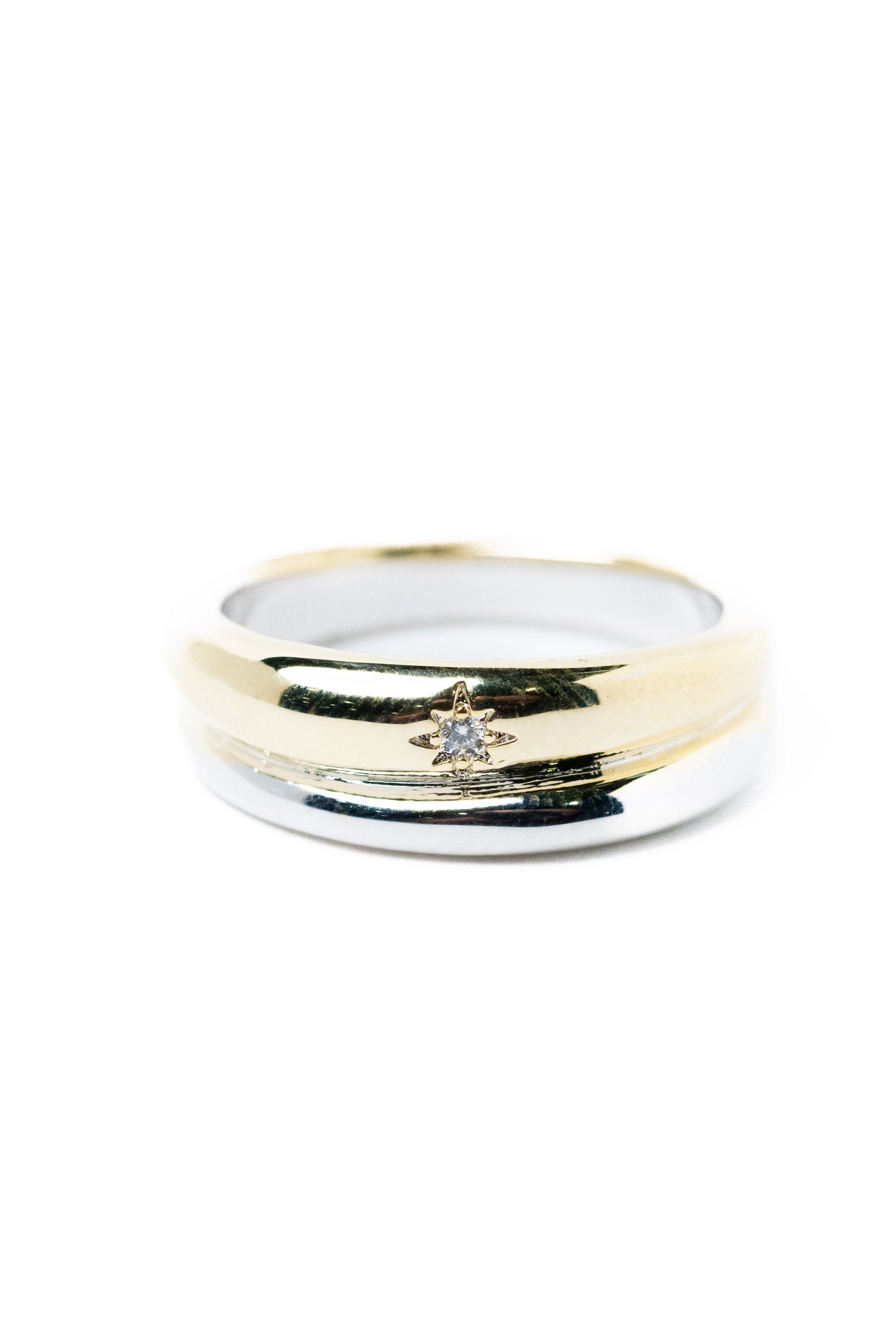 Adeen Ring - Gold Silver
