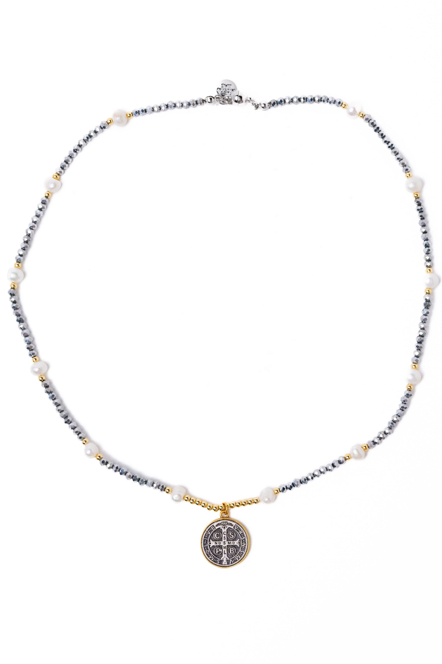 Noemie Necklace - Silver Gold