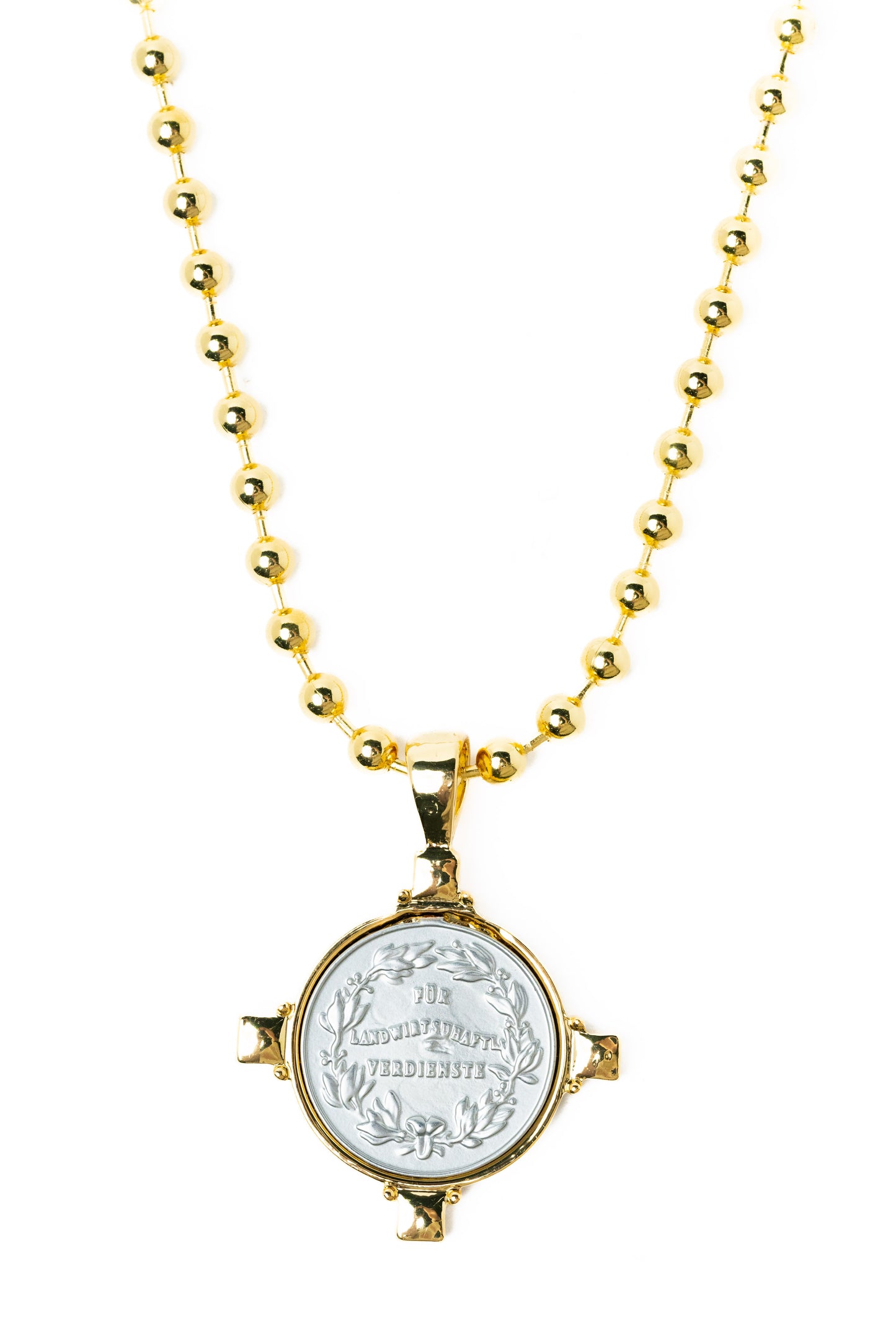 Fleur De Paris Necklace - Gold Silver