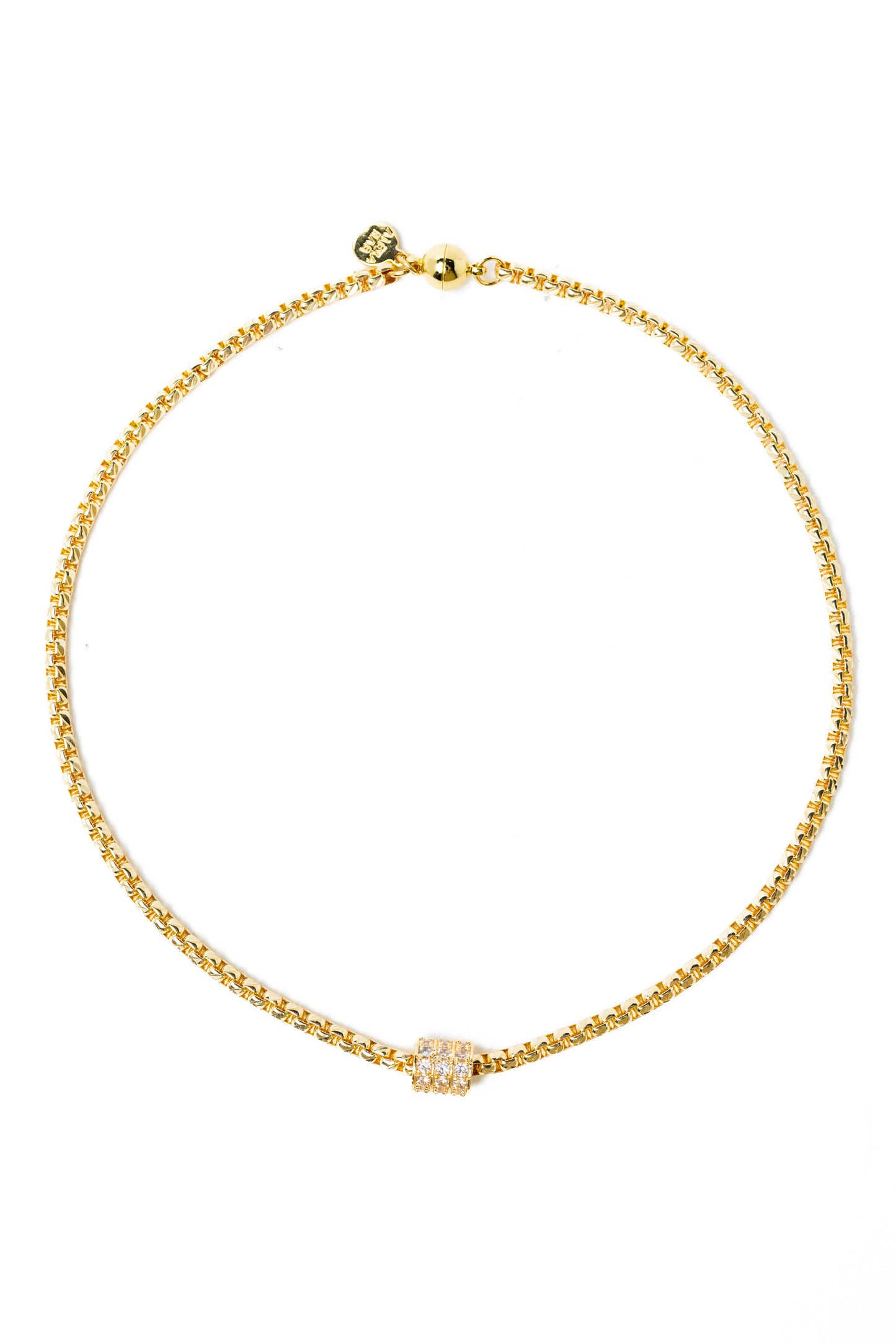 Bohemian Palace Necklace - Liquid Metallic Moonlight