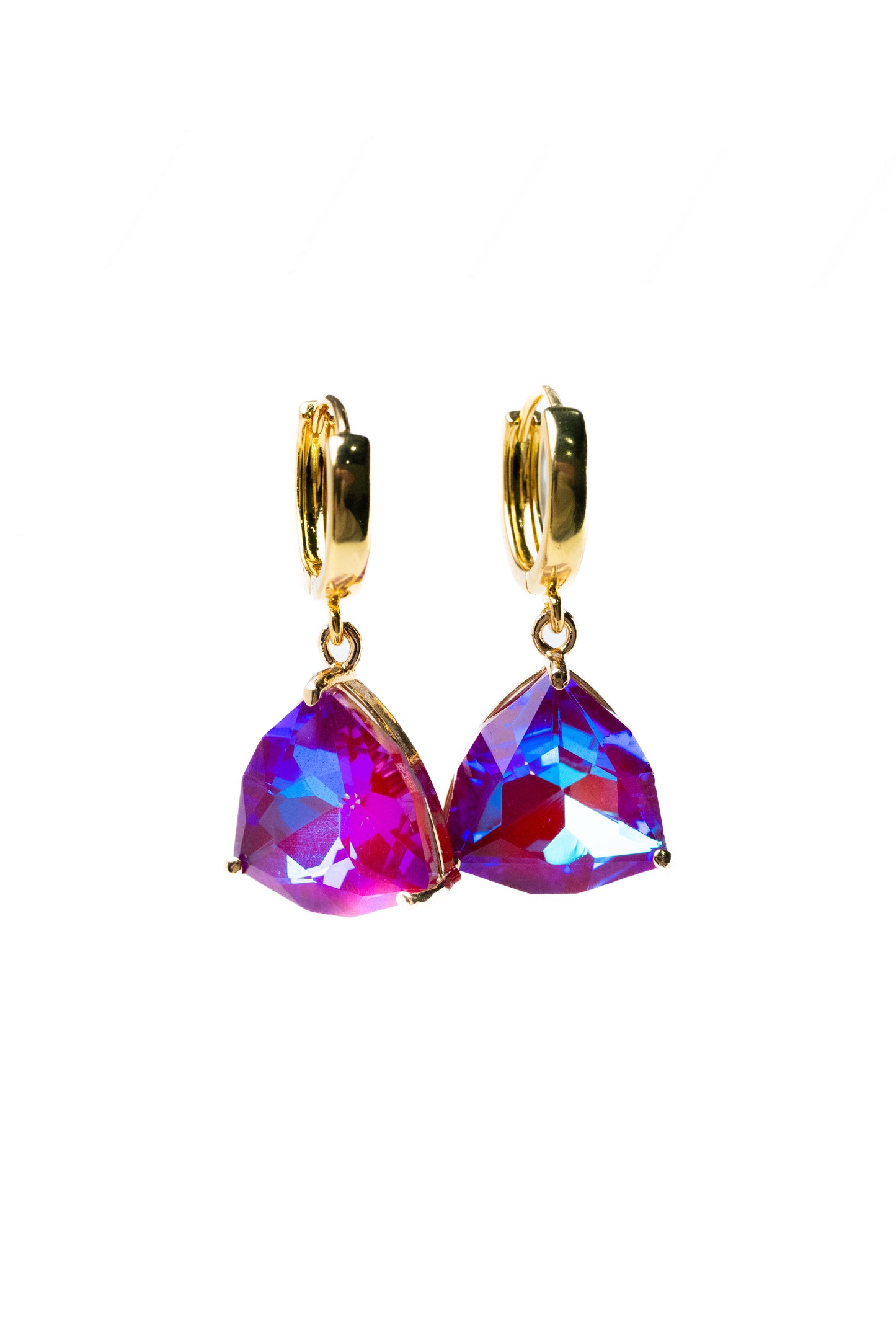 Jazz Earrings - Gold Orchid