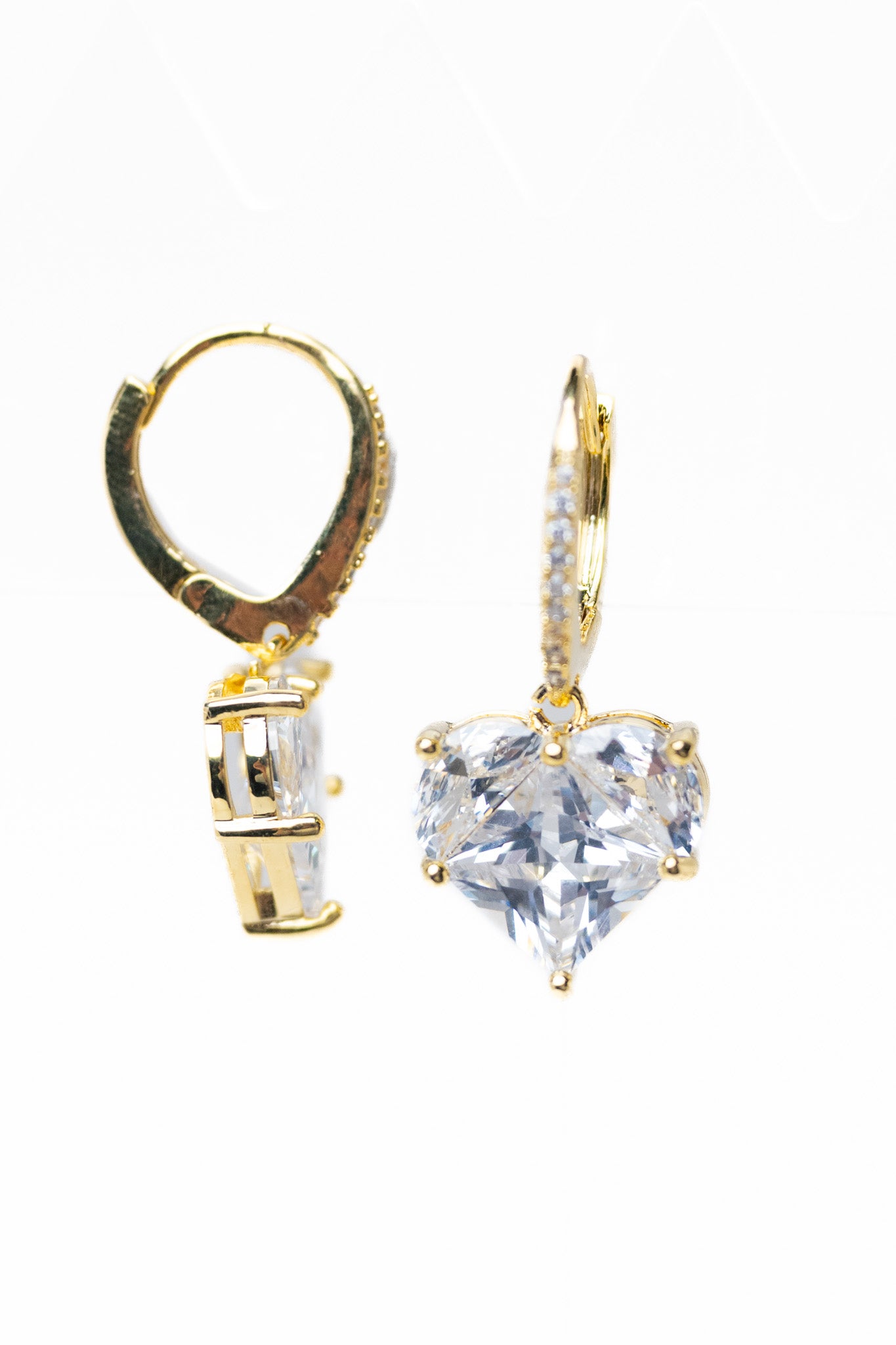 My Song Is You Earrings - Clear