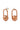 Tracy Earrings - Metallic Toffee
