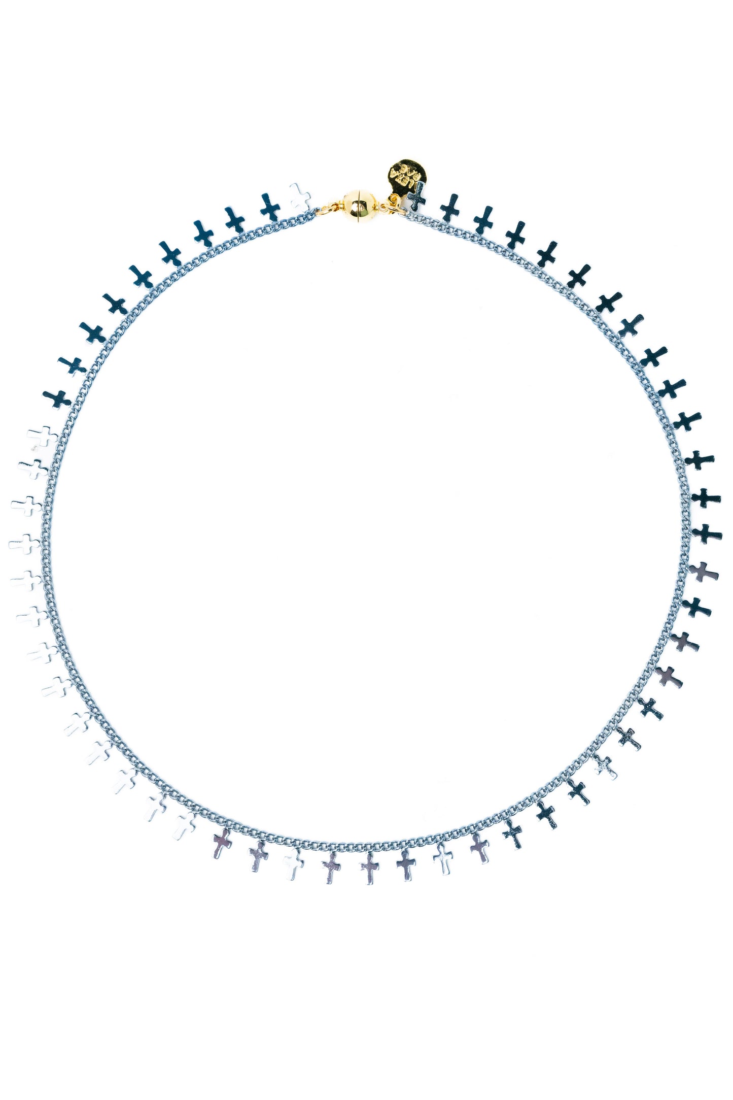 Every Little Thought Necklace - Metallic Eternal Blue