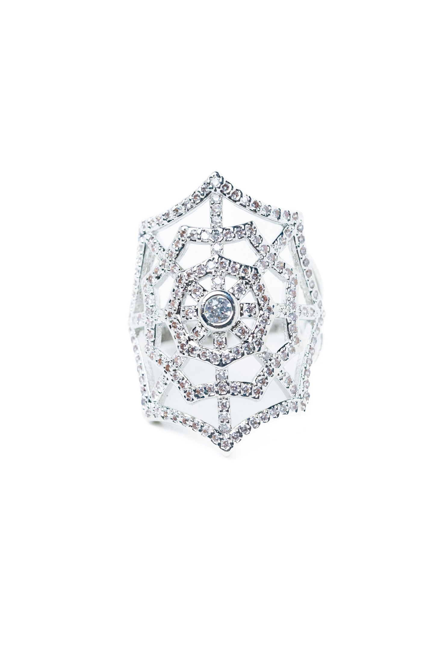 Glam Web Ring - 2 Colors!