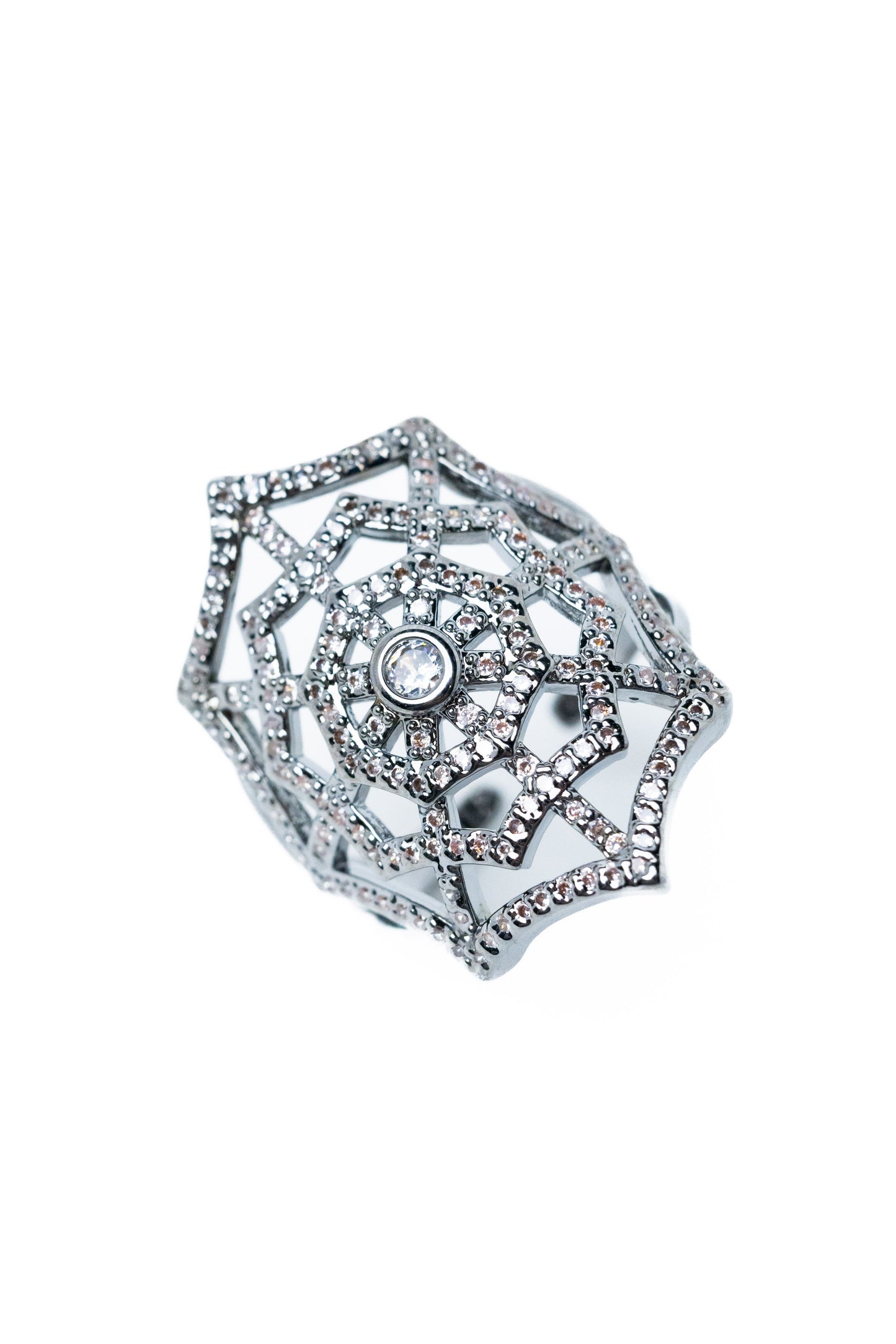 Glam Web Ring - 2 Colors!