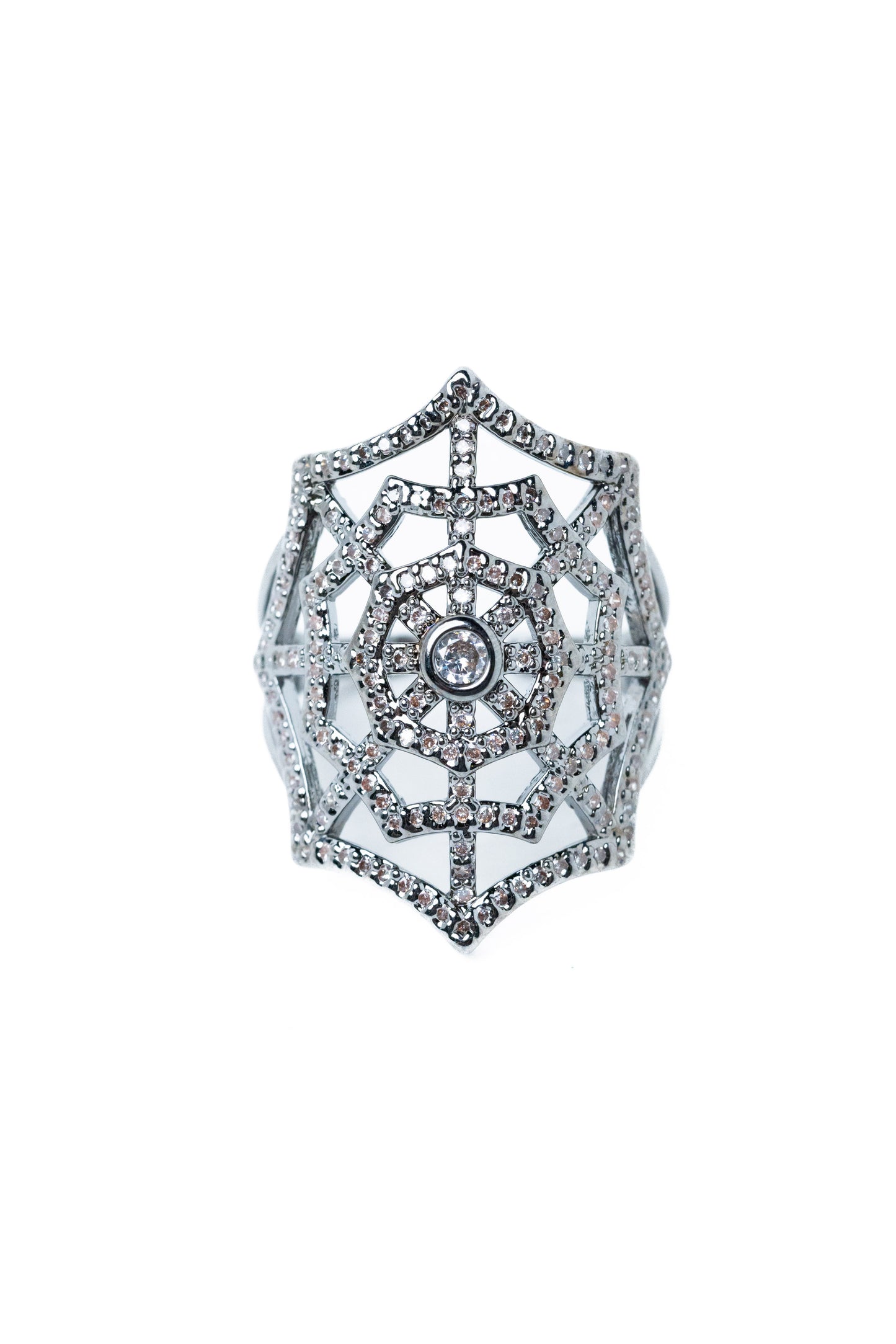 Glam Web Ring - 2 Colors!