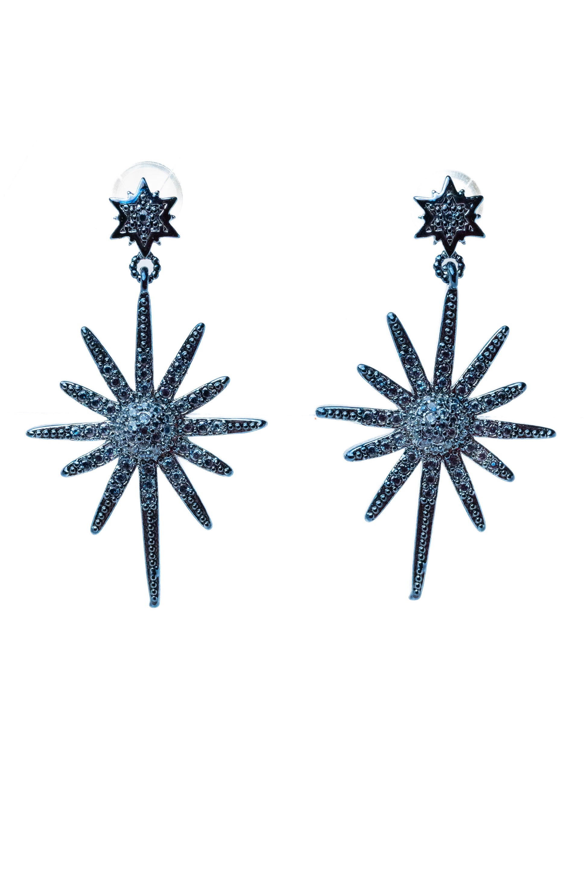 Interstellar Earrings - Metallic Milky Way