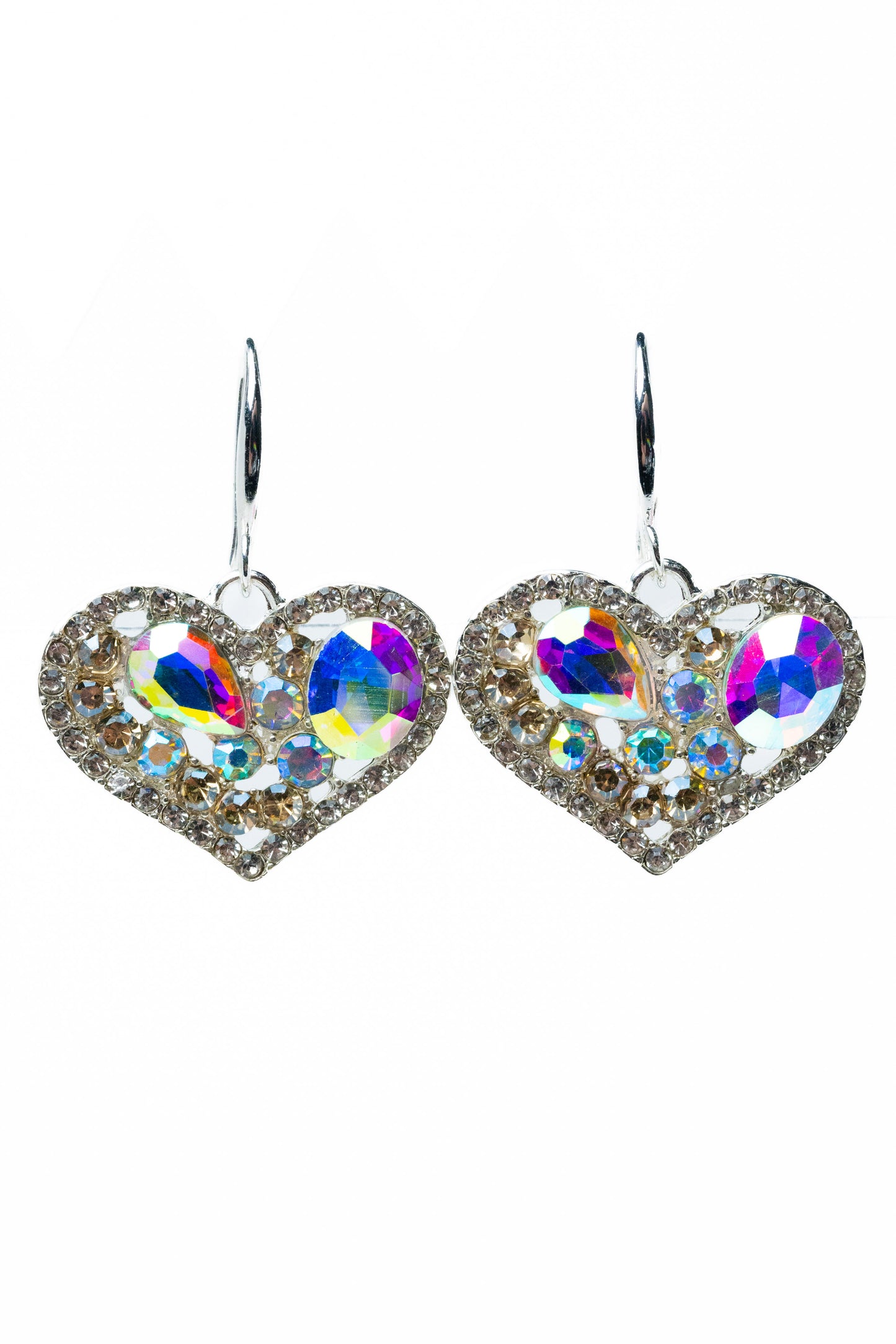 Copacabana Earrings - Liquid Metallic Pearl White