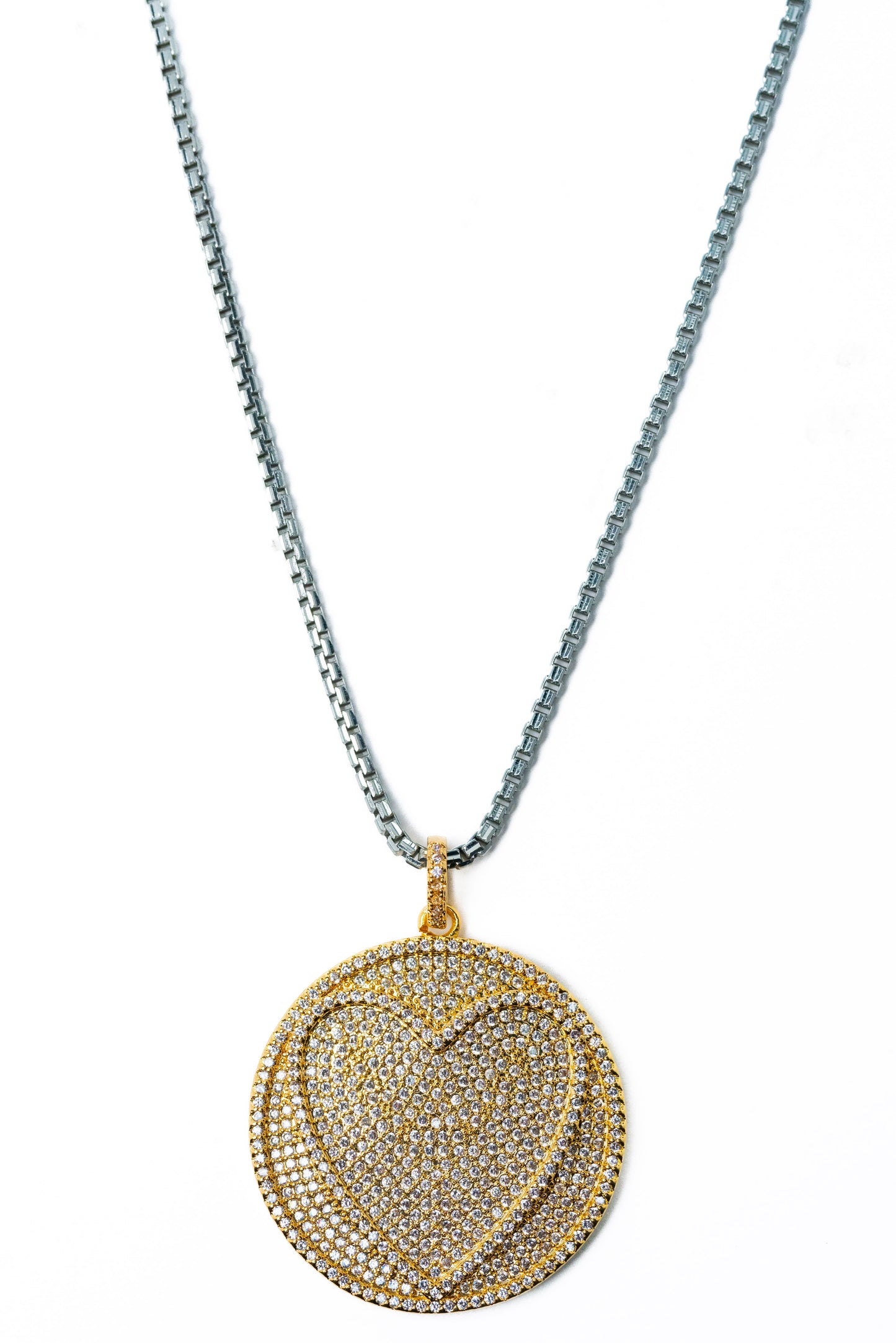 Unwritten Chapter Necklace - Metallic Air Moonlight