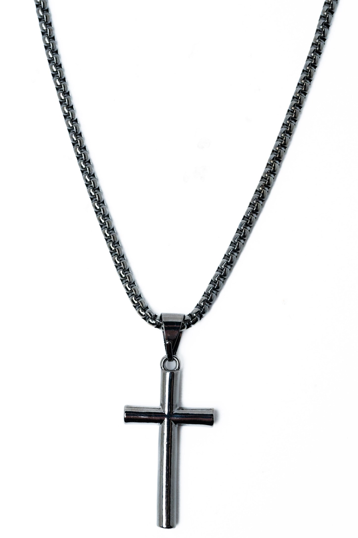 Briana Necklace - Gunmetal