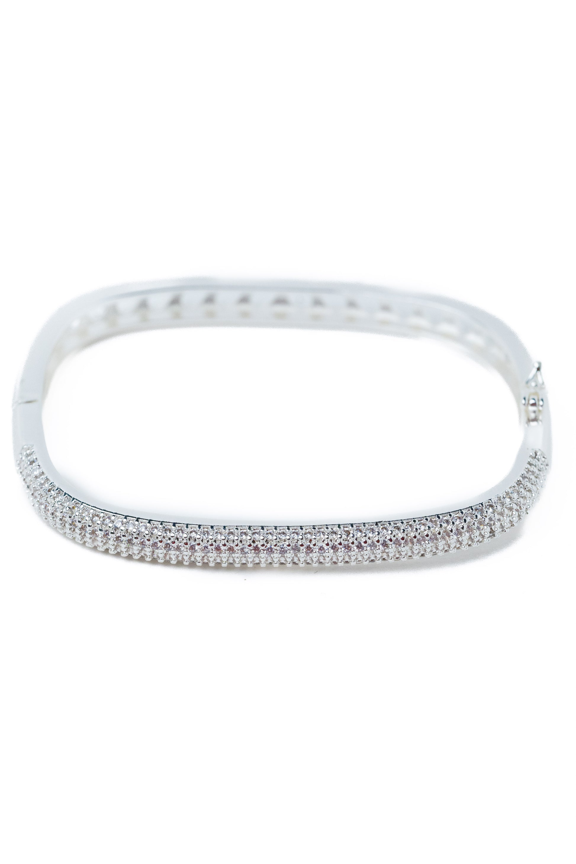 Love My Way Bracelet - Liquid Metallic Pearl White