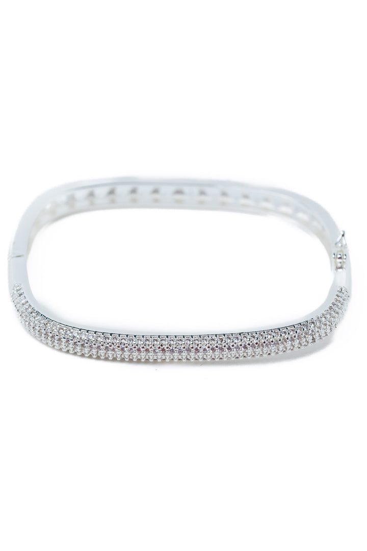 Love My Way Bracelet - Liquid Metallic Pearl White