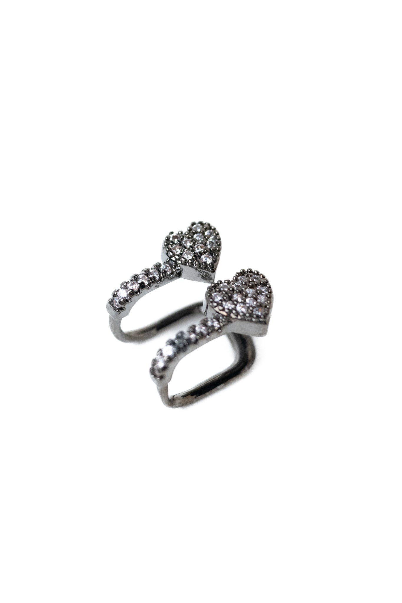 Soft Promise Ear Cuff - Gunmetal