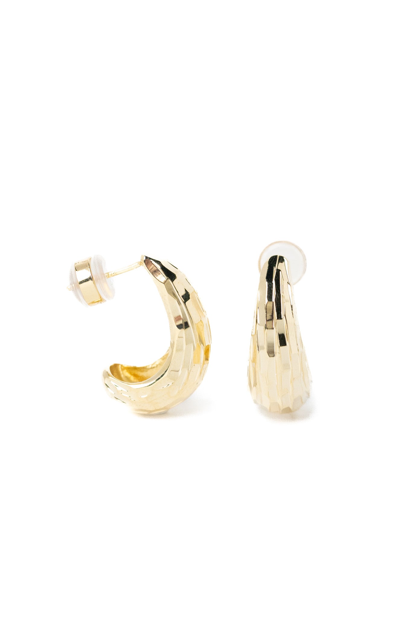 Shine Code Earrings - Gold