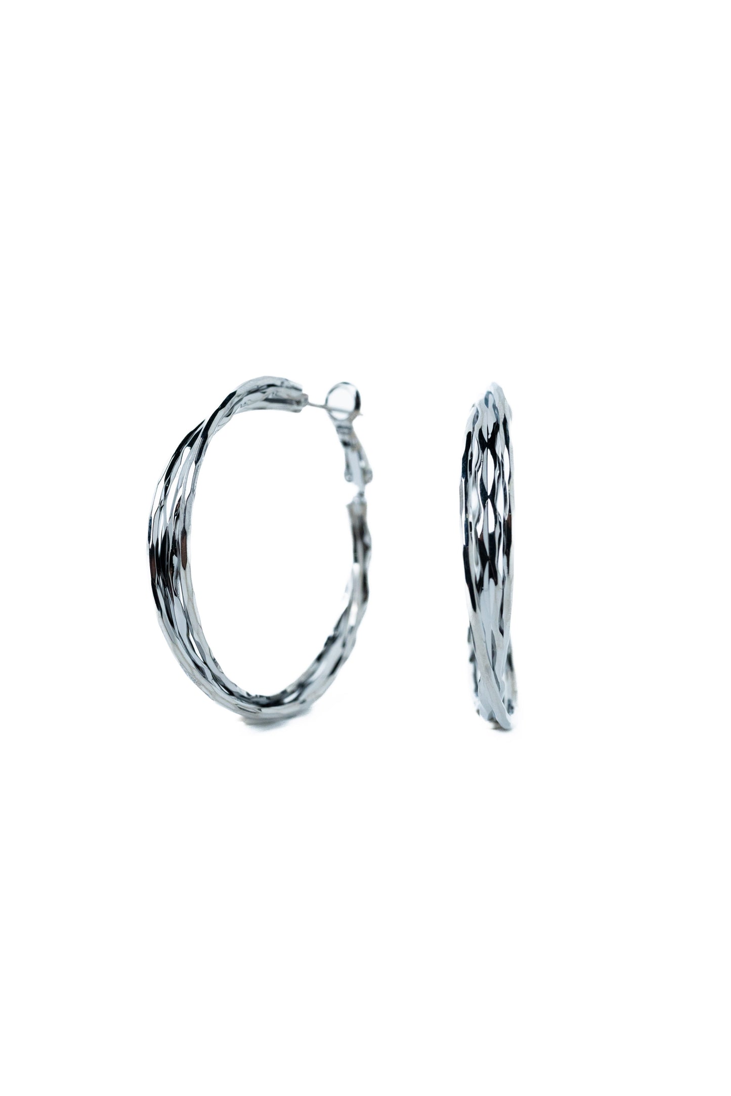 Serene Earrings - Gunmetal