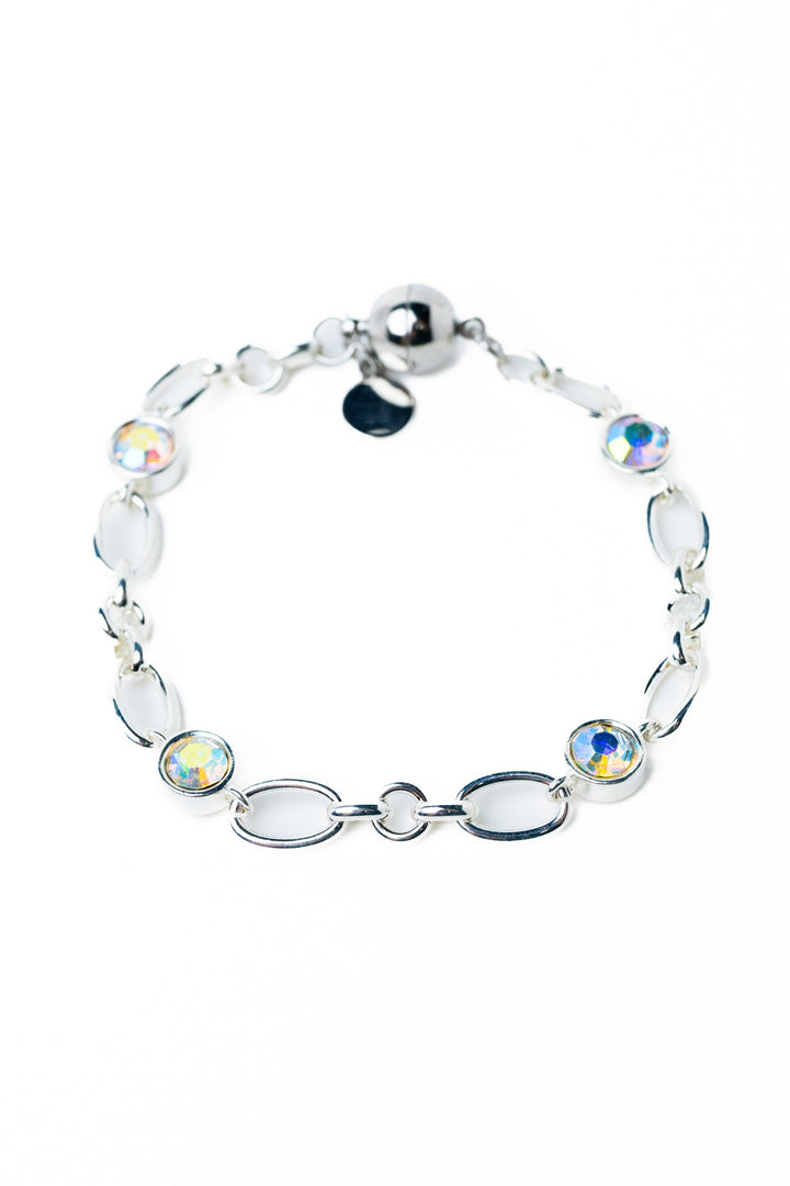 Bailey Bracelet - Liquid Metallic Pearl White