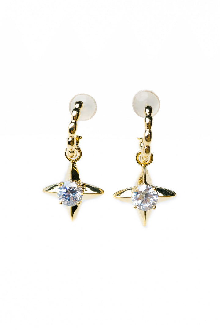 Bright Star Earrings - Gold