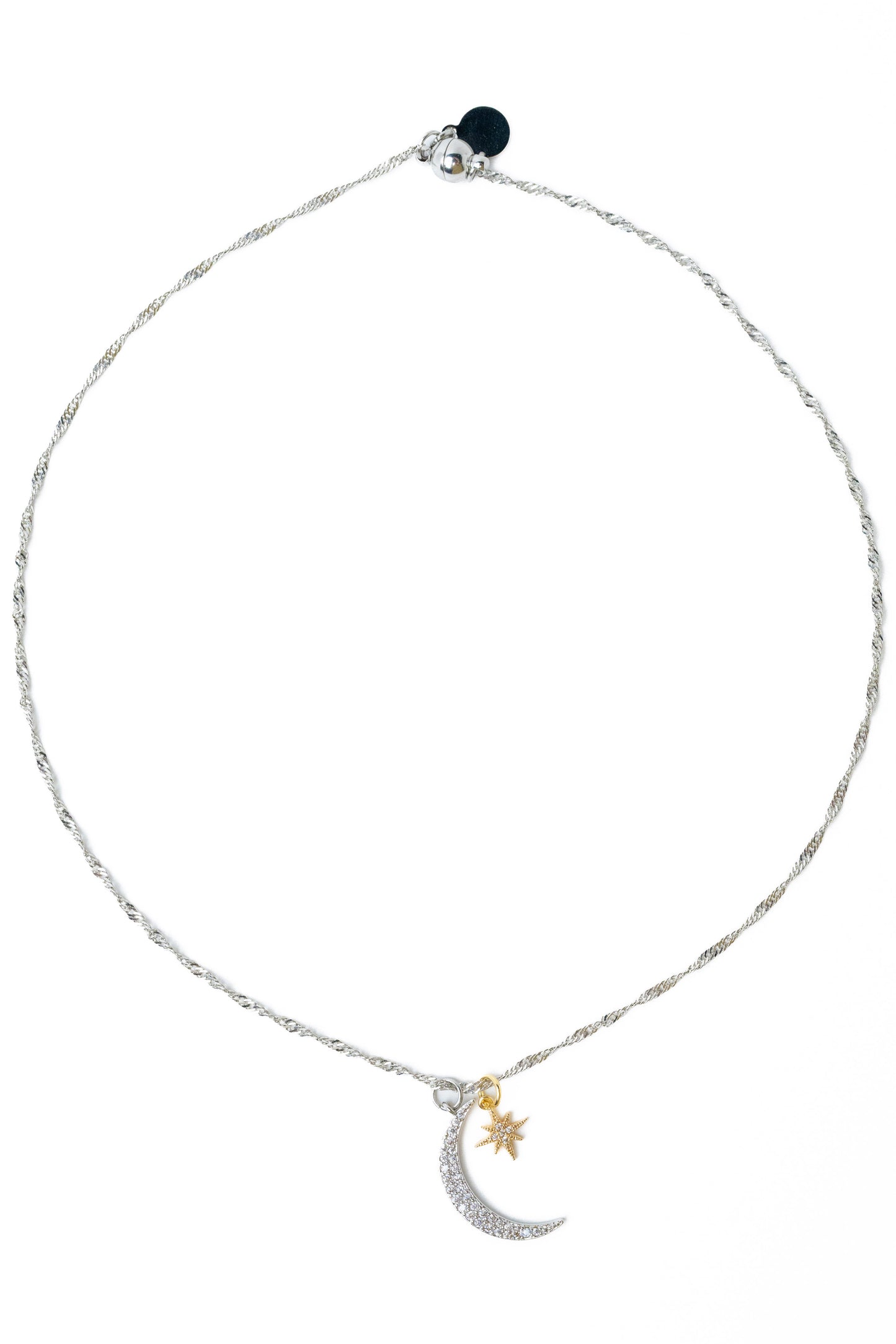 Astrid Sparkle Necklace - Silver