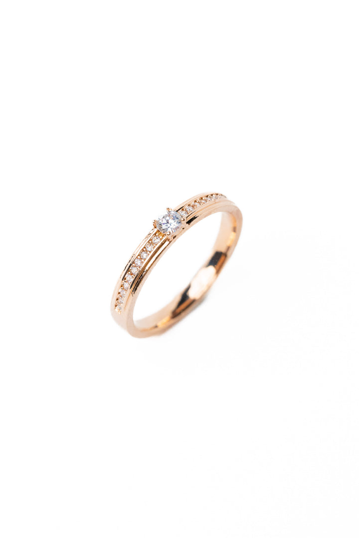 Birdie Ring - Rose Gold