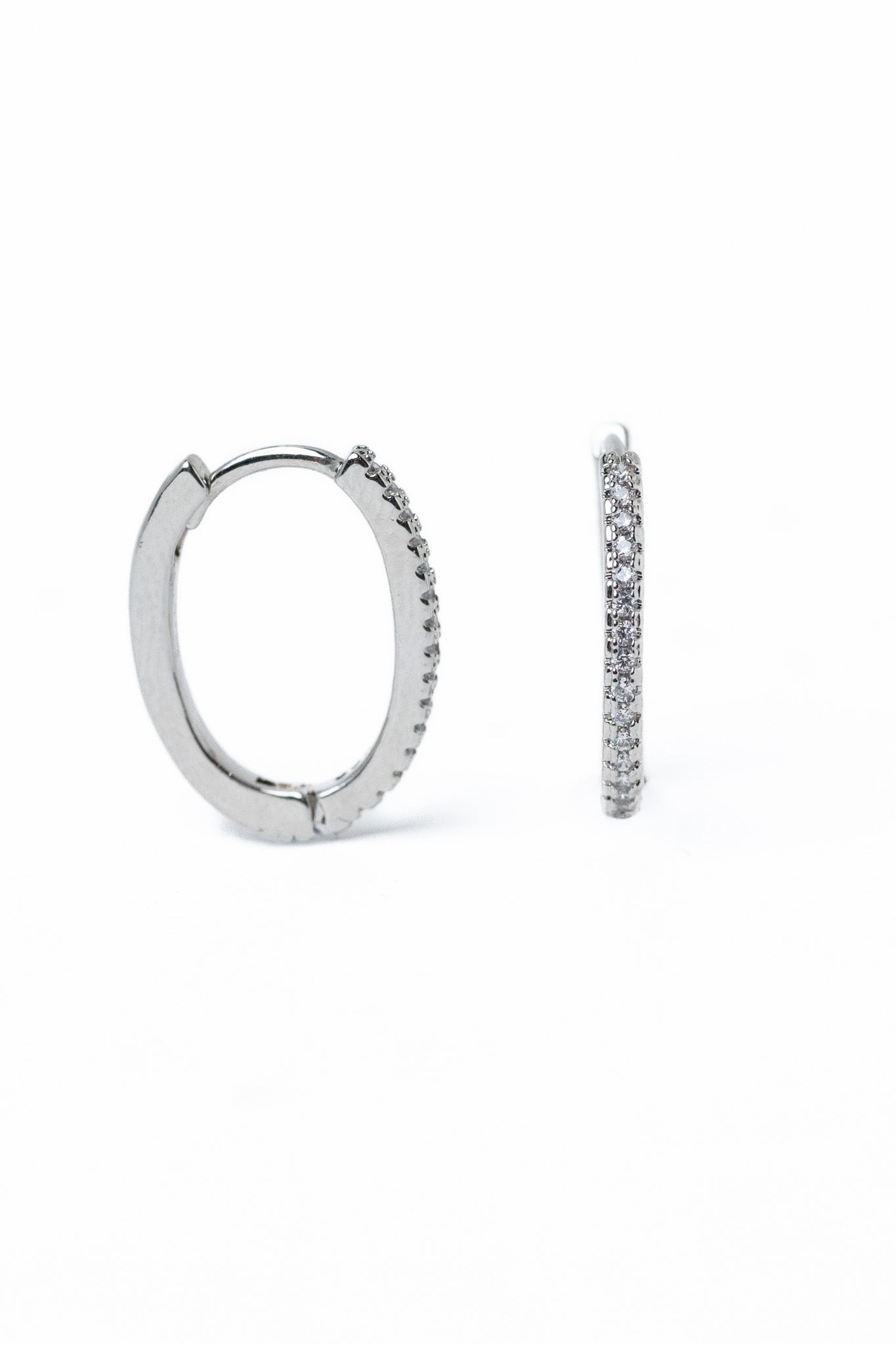 The Petite Earrings - Silver
