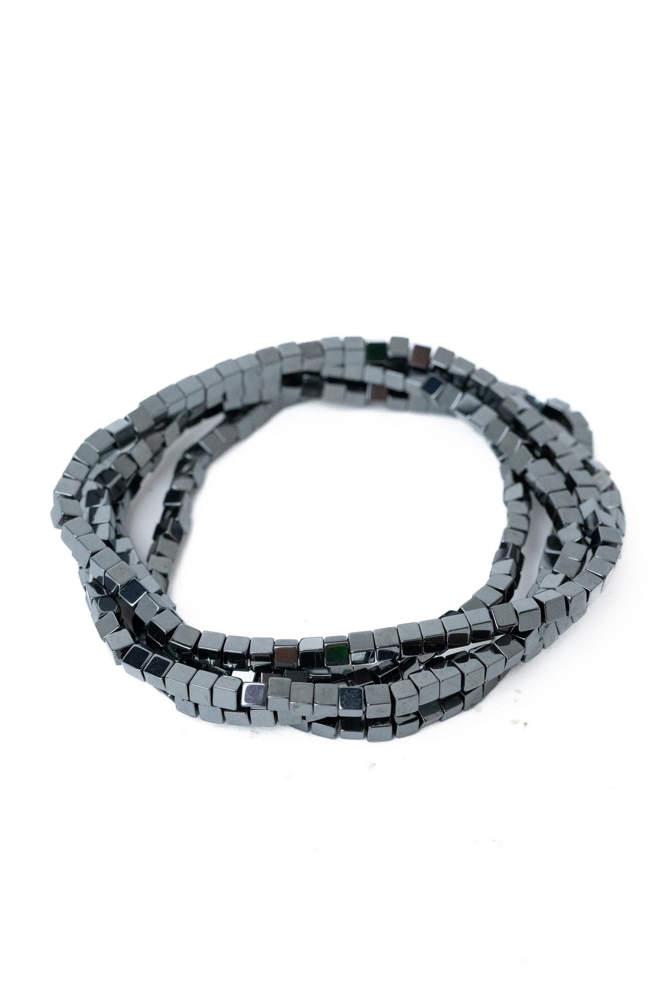 Pink Gravity Bracelet Set - Gunmetal