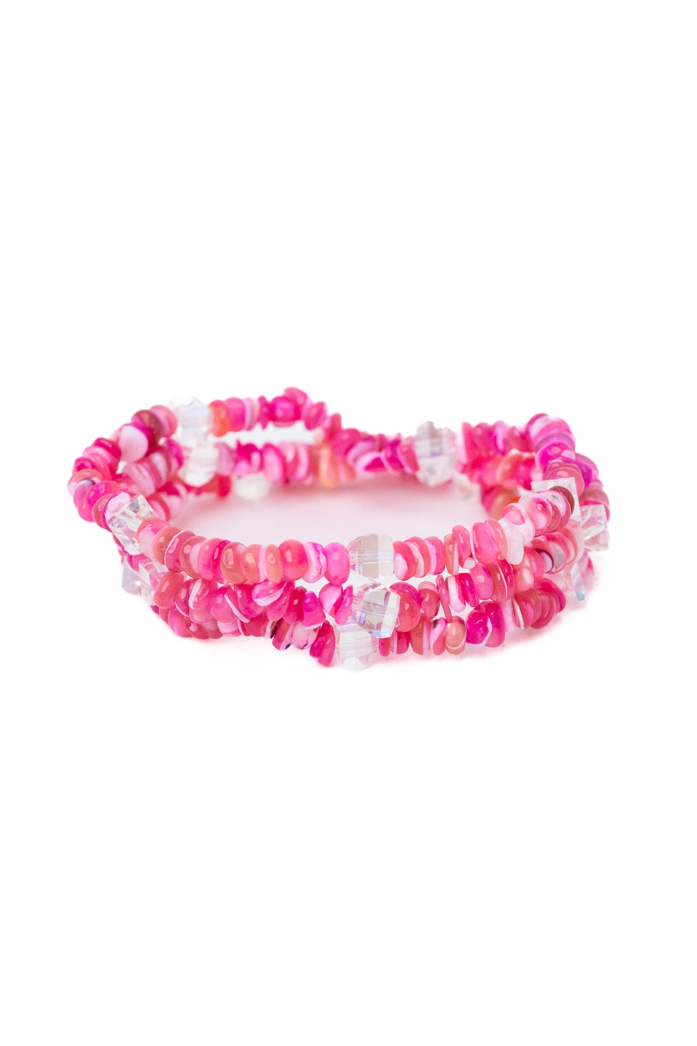 Summer Candy Bracelet Set - Pink Kiss